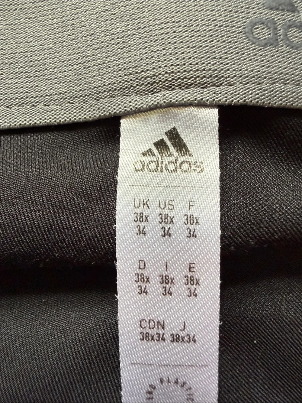 adidas Men’s Black & Gray Athletic Joggers Pack $100 for all 5 pair
